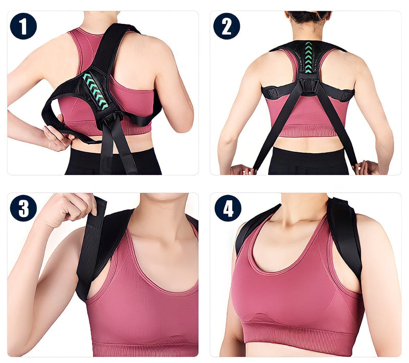 Corretor Postural Magnético Ajustável MASTER COMFORT