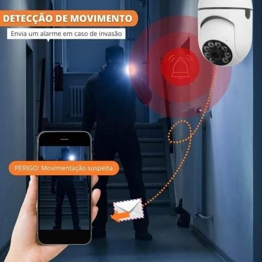 Câmera de Segurança Inteligente 360 GLIK