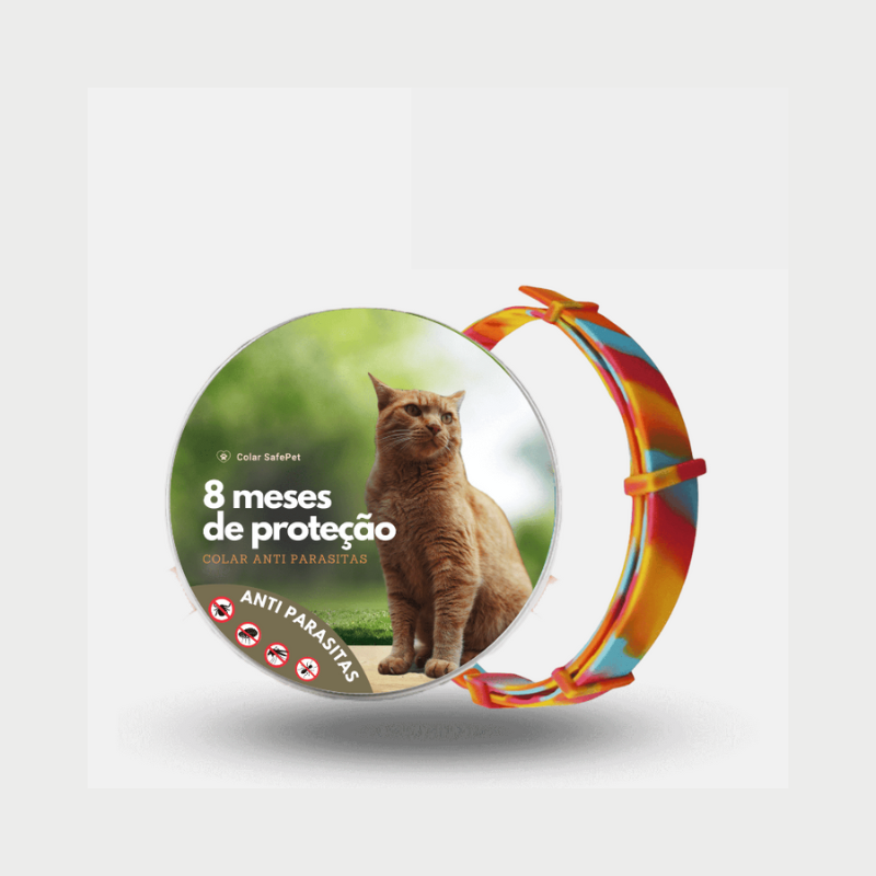 Colar Anti Pulgas e Carrapatos