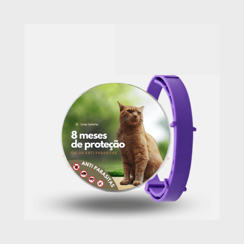 Colar Anti Pulgas e Carrapatos