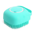 Escova de Banho e Massagem 2 em 1 para Cães e Gatos – 80ml | Silicone Macio e Seguro