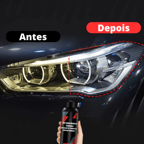 Super Reparador de Farol Automotivo - LensPro